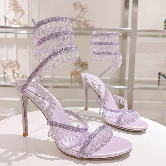 Parisian Chic Chandelier High Heels - Picture 1 of 1